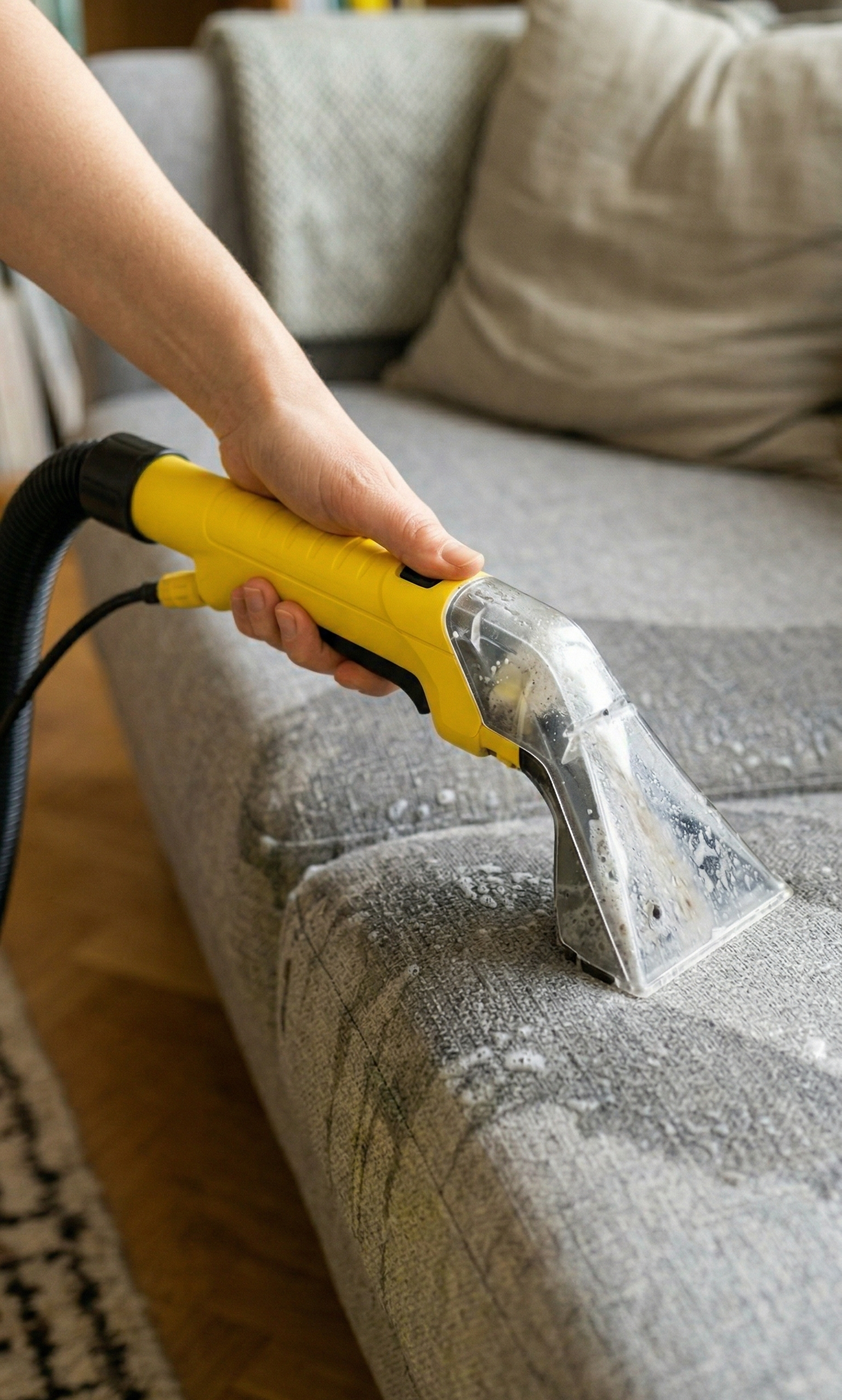 Nettoyage prestige de canapé